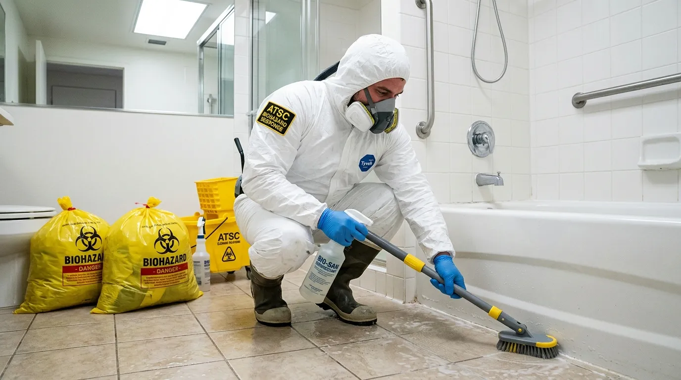 Decontamination equipment deployed for Blood Cleanup in Aurora